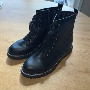 Madden Girl lace up boots